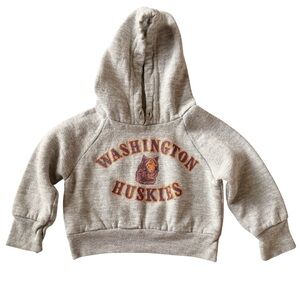 Vintage 18M UW Washington Huskies Hoodie Baby/Toddler